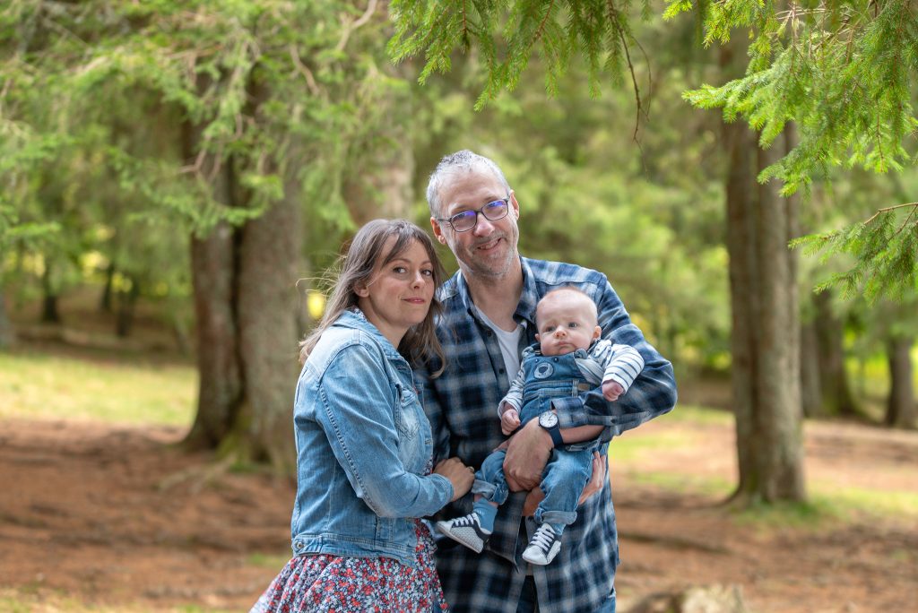 Shooting séance photographe photo famille naissance