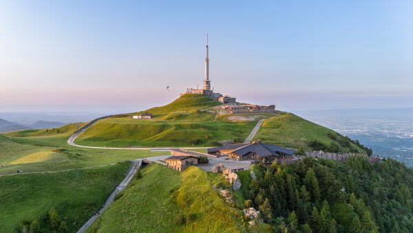 Auvergne, le sommet du Puy-de-Dôme